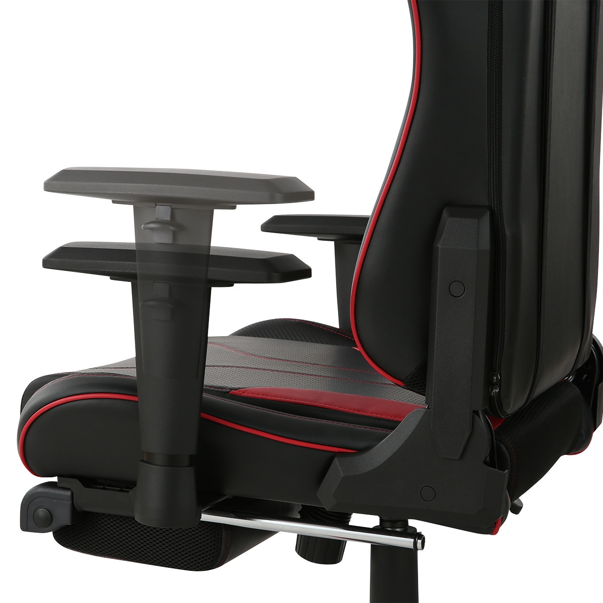 ゲーミングチェア(GM707 フットレスト付き BK/RE) | ニトリネット