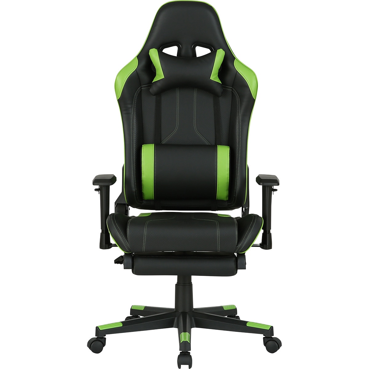 ゲーミングチェア(GM707 フットレスト付き BK/GR) | ニトリネット