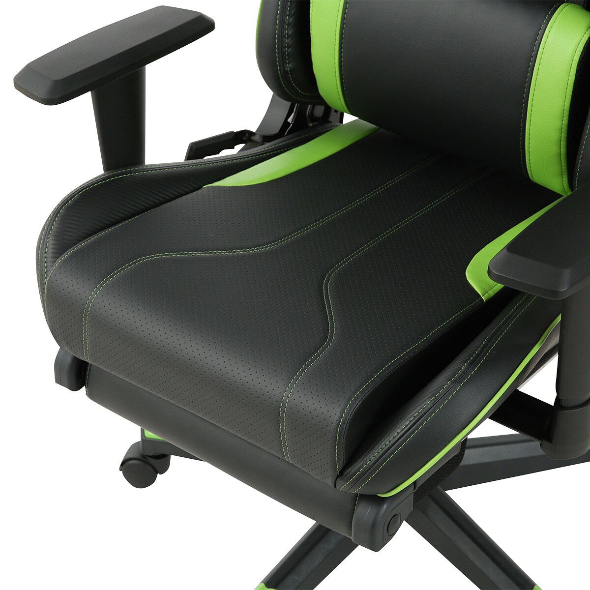 ゲーミングチェア(GM707 フットレスト付き BK/GR) | ニトリネット