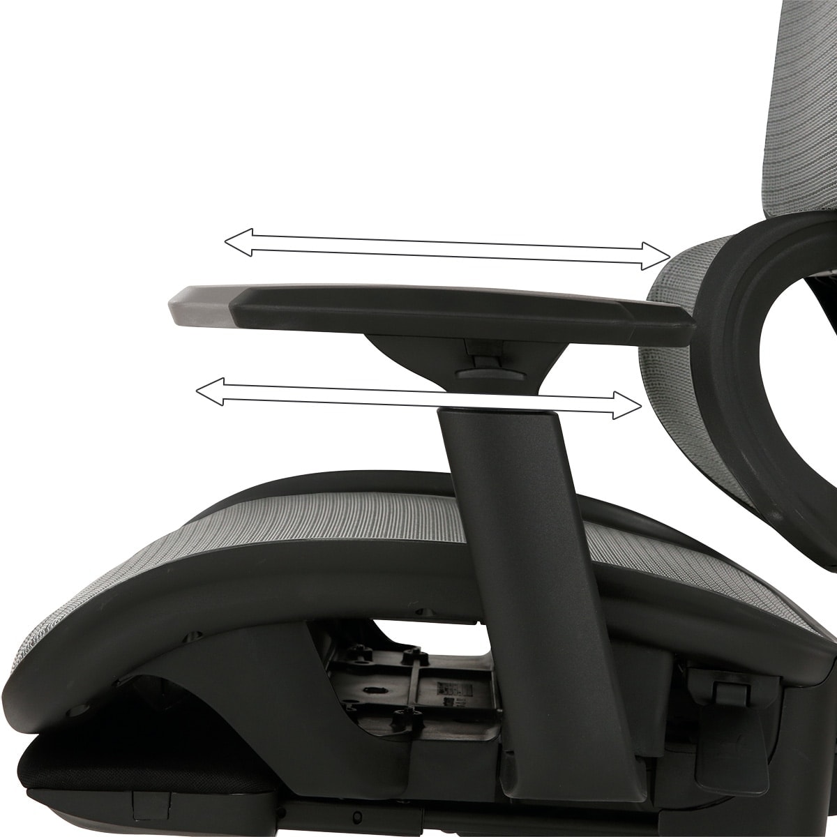 オフィスチェア(OC707 エラストマーメッシュ GY) | ニトリネット【公式