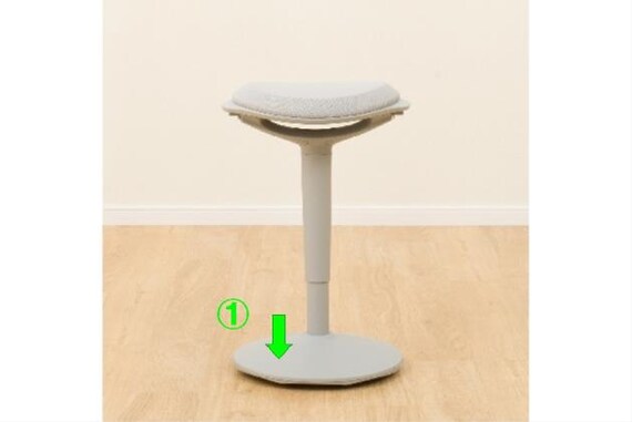 スタンディングバランスチェア OC301GY 13枚目画像