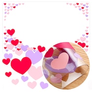 デスクマット(ハート2)