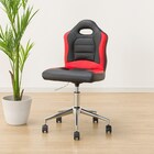 学習イス(HW23 BK/RED) 1枚目画像