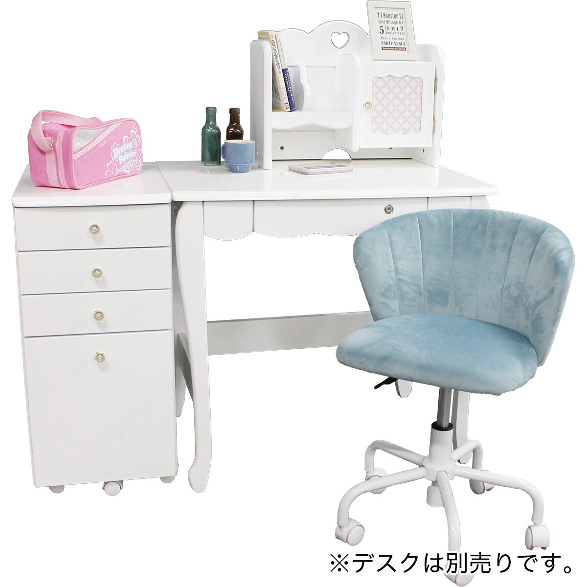 学習イス + 足乗せリングセット (ML01BL/WR23 WH) | ニトリネット