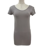 レーヨン混Tシャツ(GY)【Neasy】