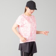 【Neasy】レディスメッシュタイダイＴシャツ