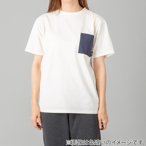 レディスポケットTシャツ(IVKH M)【Neasy】 3枚目画像