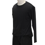メンズスイトール長袖Ｔシャツ(BK M)