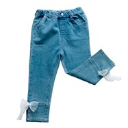 オーガンジーリボン9ブパンツ【Neasy】