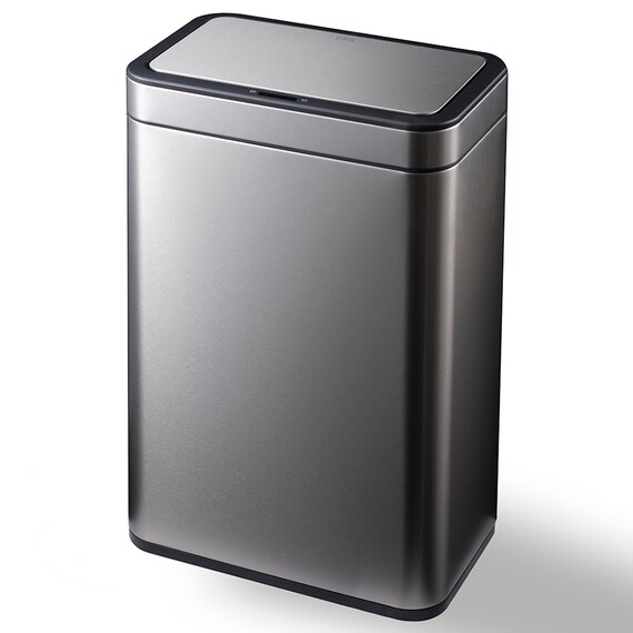 オールステンレス センサー式開閉ゴミ箱(50L 9568 シルバー) 1枚目画像