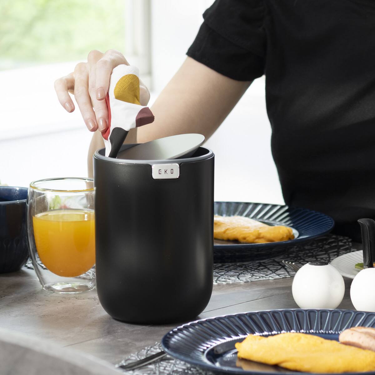 黒柿　ゴミ箱 楽天市場】ゴミ箱 7l ごみ箱 くずかご 岩崎工業 おしゃれ