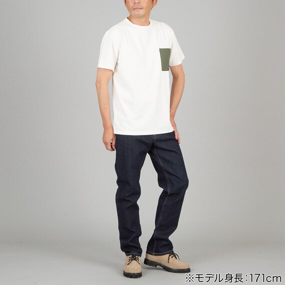 メンズストレートジーンズ　股下70cm(70-85 OW)【Neasy】 3枚目画像