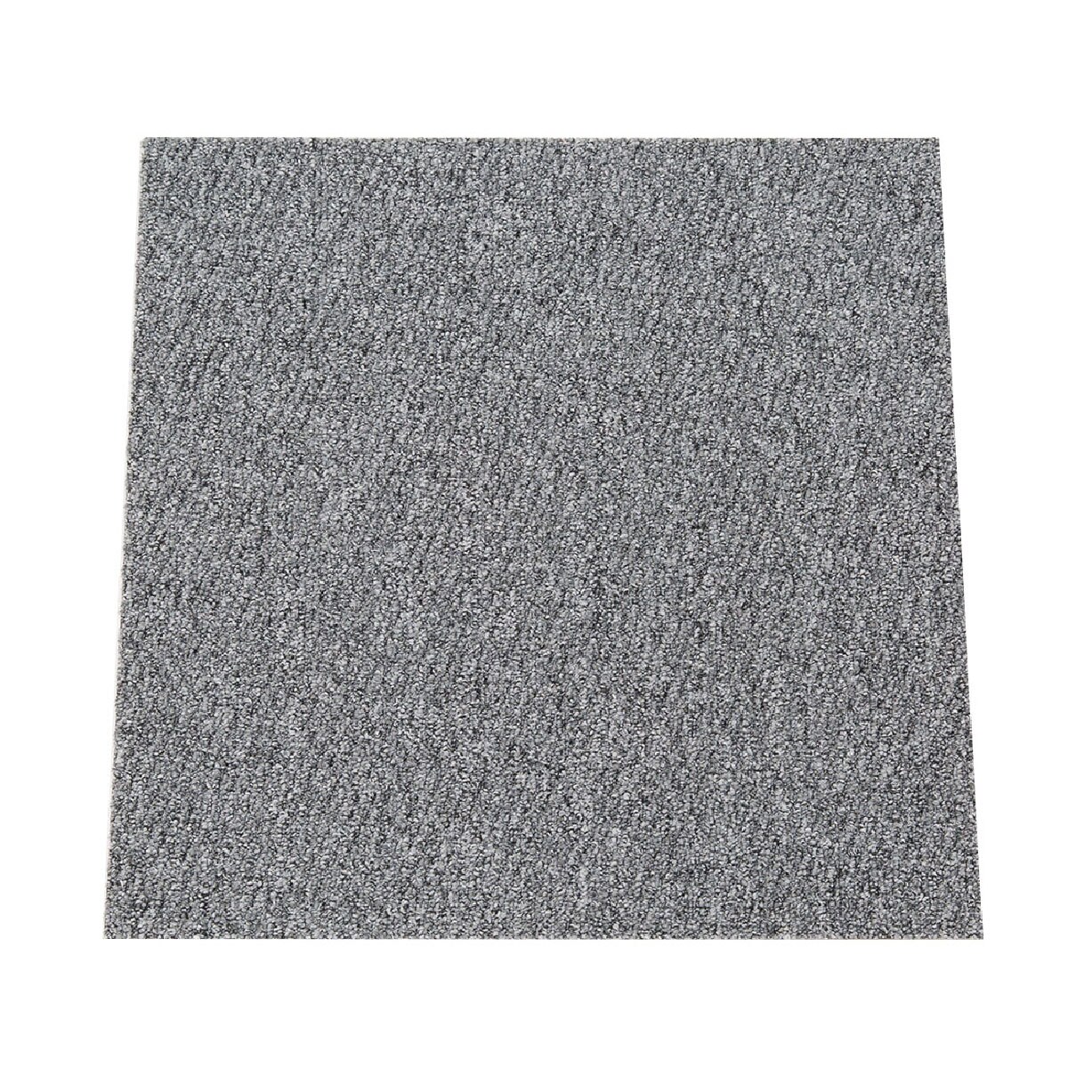 【4枚以上で販売】タイルカーペット(エアープラス GY 50X50) ニトリ