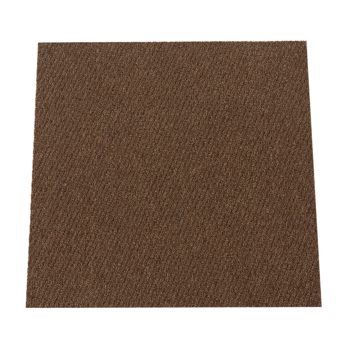 【4枚以上で販売】タイルカーペット(エアープラス BR 50X50) ニトリ