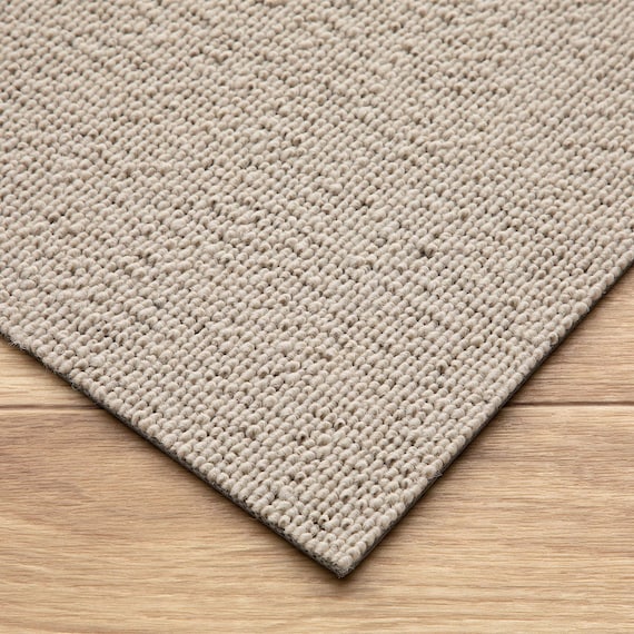 4.5帖 洗えるタイルカーペット 50×50cm 36枚入 (WY001 ベージュ) 3枚目画像