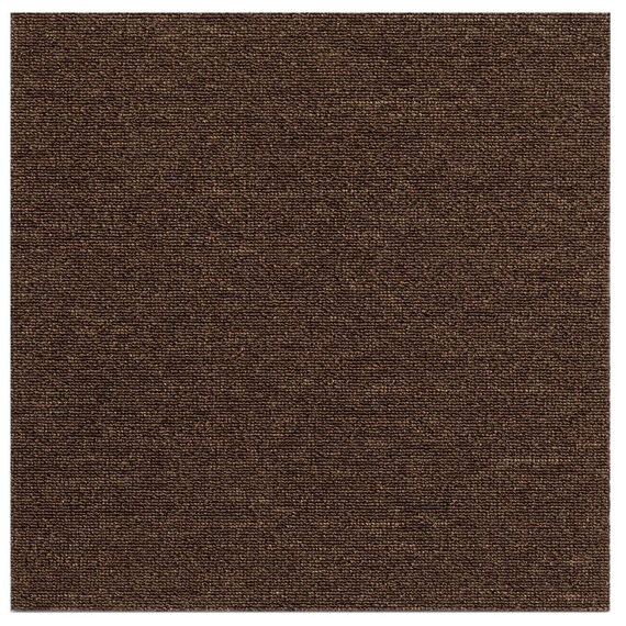 6帖 洗えるタイルカーペット 50×50cm 48枚入 (WY001 ダークブラウン) 2枚目画像