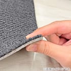 6帖 洗えるタイルカーペット 50×50cm 48枚入 (WY001 ミドルグレー) 8枚目画像