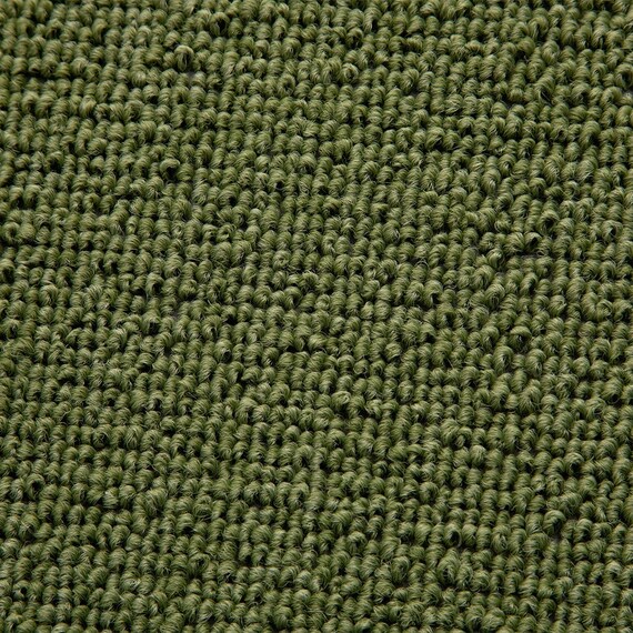 10帖 洗えるタイルカーペット 50×50cm 80枚入 (WY001 グリーン 