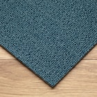 4.5帖 洗えるタイルカーペット 50×50cm 36枚入 (WY001 ターコイズブルー) 3枚目画像