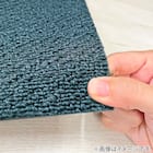 4.5帖 洗えるタイルカーペット 50×50cm 36枚入 (WY001 ターコイズブルー) 9枚目画像
