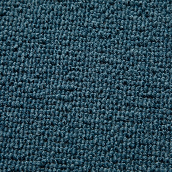 6帖 洗えるタイルカーペット 50×50cm 48枚入 (WY001 ターコイズブルー) 5枚目画像