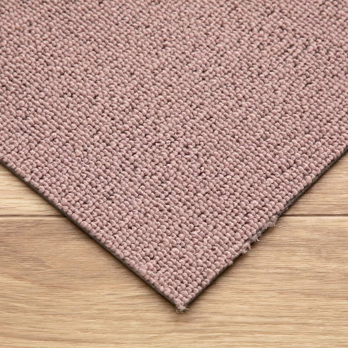 8帖 洗えるタイルカーペット 50×50cm 64枚入 (WY001 ローズ) | ニトリ