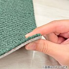3帖 洗えるタイルカーペット 50×50cm 24枚入 (WY001 グレイッシュグリーン) 7枚目画像