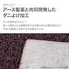 ダニよけ・抗菌防臭・防炎カーペット(エアープラスRPU 200X300) 15枚目画像