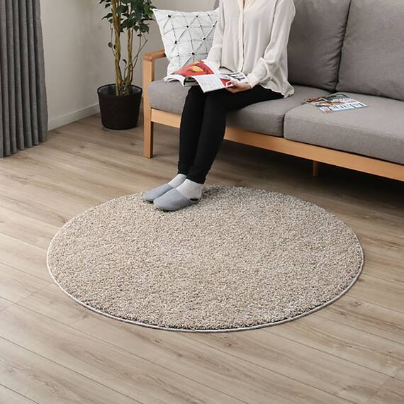 ダニよけ・抗菌防臭・防炎カーペット(エアープラスWGY 130cmR) 1枚目画像