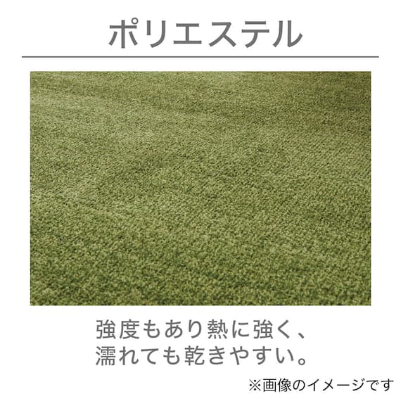 ダニよけ・抗菌防臭・防炎カーペット(エアープラスWGY 130cmR) 11枚目画像