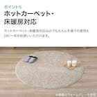 ダニよけ・抗菌防臭・防炎カーペット(エアープラスWGY 130cmR) 18枚目画像