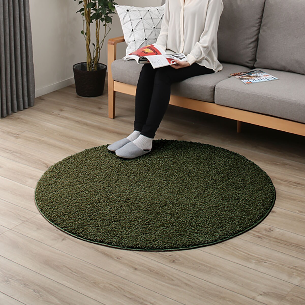 ダニよけ・抗菌防臭・防炎カーペット(エアープラスYGR 130cmR