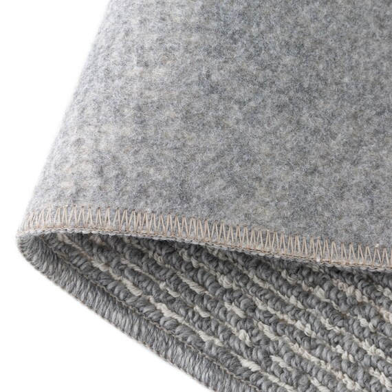 オーダーカットカーペット(Nルコルテ GY 185X185 カットロック加工) 5枚目画像