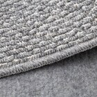 オーダーカットカーペット(Nルコルテ GY 185X185 カットロック加工) 6枚目画像