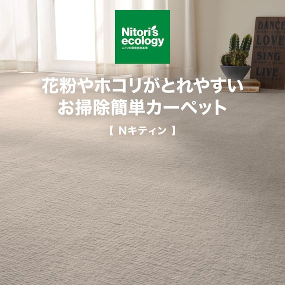 防音・防ダニ・抗菌防臭・防炎・消臭カーペット(Nキティン MO 6J) 11枚目画像