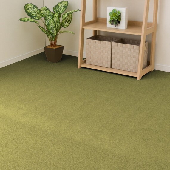 オーダーカットカーペット(200X200 GR YDCP01 カットロック加工) 1枚目画像