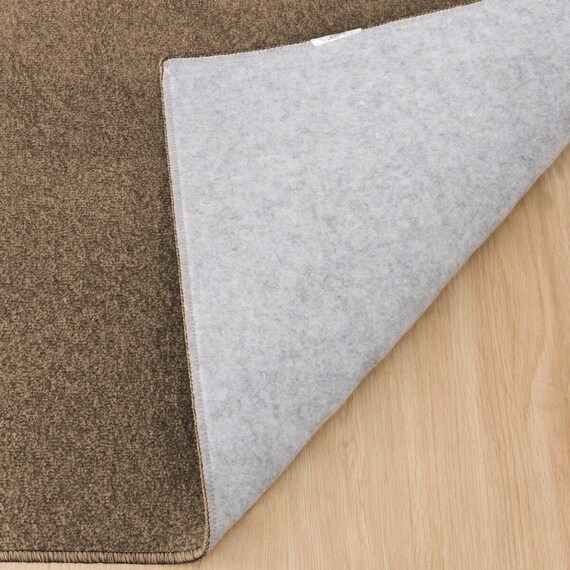 オーダーカットカーペット(200X200 BR YDCP01 カットロック加工) 3枚目画像