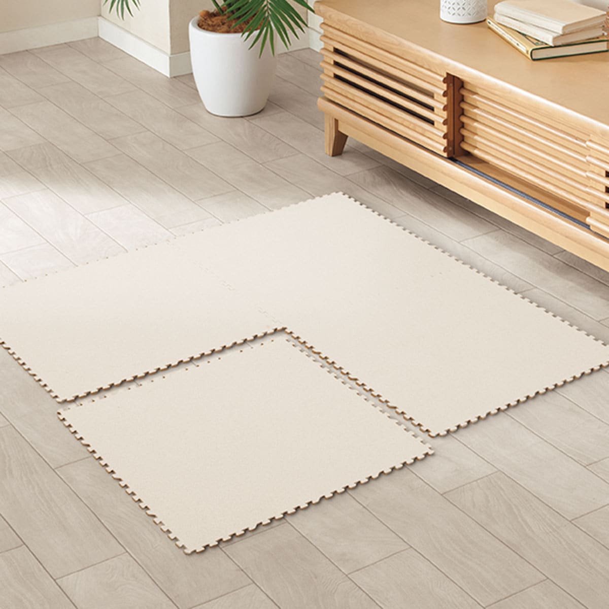 ジョイントマット 4枚入り Nウォッシュ Iv 60 60 通販 ニトリネット 公式 家具 インテリア通販 ジョイントマット 4枚入り Nウォッシュ Iv 60 60 通販 ニトリネット 公式 家具 インテリア通販