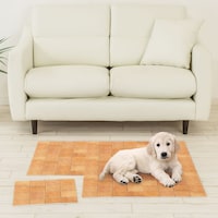 洗える吸着タイルマット 9枚入り(レンガ 9P 30×30) ニトリ