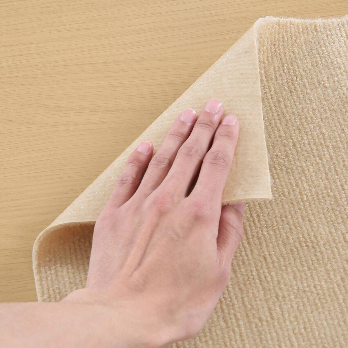 手で洗える 吸着タイルマット 30×30cm 9枚入 (ベージュ) | ニトリ