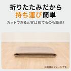 ハサミでカットできるカーペット(SC01 ブラウン 4.5畳) 3枚目画像