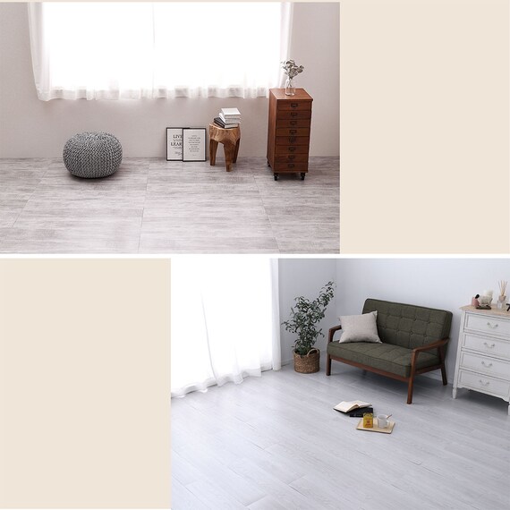 置くだけ吸着ウッド調フロアタイル 24枚セット(ABE WFT01 約2畳分) 14枚目画像