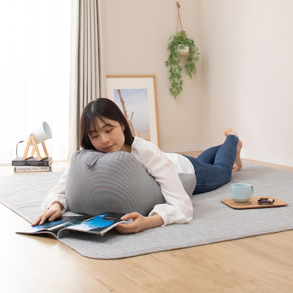 レストクッションカバー(ヒッコリー) 2枚目画像