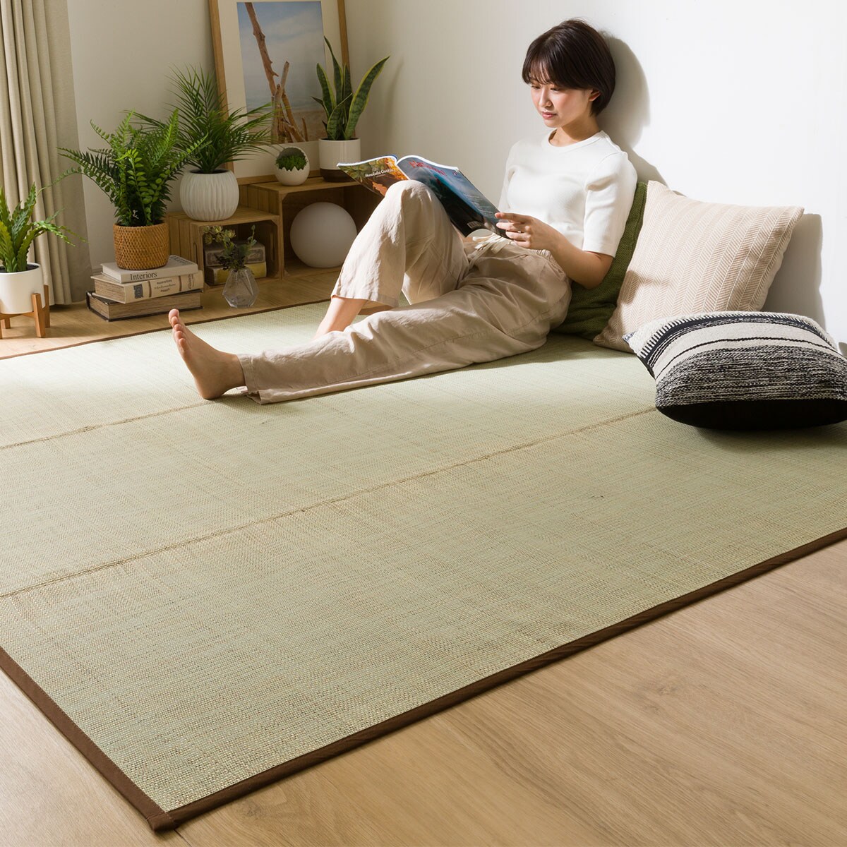 いぐさラグ(da 180X180 NA s) | ニトリネット【公式】 家具