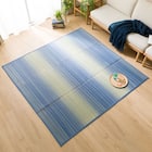 いぐさラグ(gd 180X240 BL s) 1枚目画像