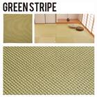 DIY用薄畳(9枚セット グリーンストライプ 82×82cm) 2枚目画像