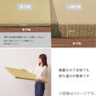 DIY用薄畳(9枚セット グリーンストライプ 82×82cm) 7枚目画像