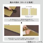 DIY用薄畳(9枚セット グリーンストライプ 82×82cm) 11枚目画像