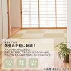 DIY用薄畳(12枚セット グリーンストライプ 82×82cm) 4枚目画像