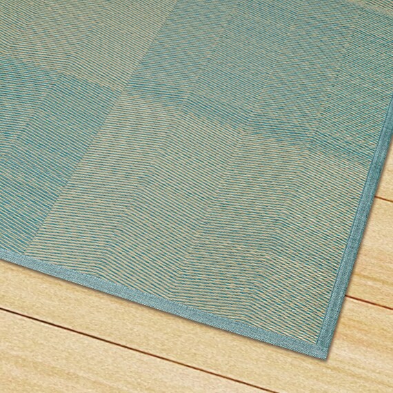 い草カーペットルネ (ブルー 本間 3畳) 6枚目画像